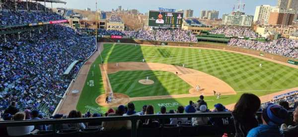 Wrigley Field, section: 421R, row: 3, seat: 11