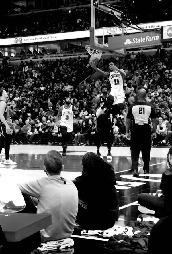 United Center, section: 121, row: A, seat: 5
