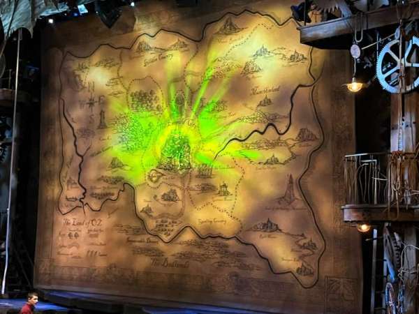 Gershwin Theatre, section: Orchestra R, row: M, seat: 34