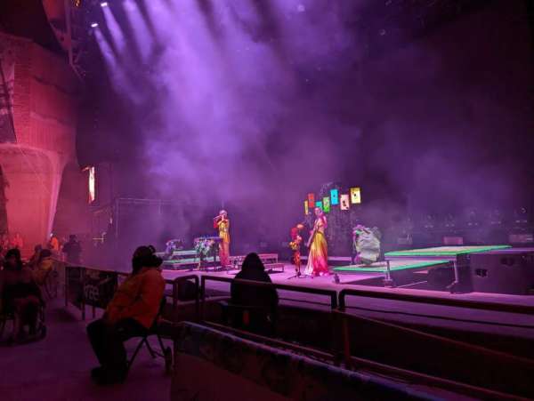 Red Rocks Amphitheatre, section: Ada, row: 1, seat: 26