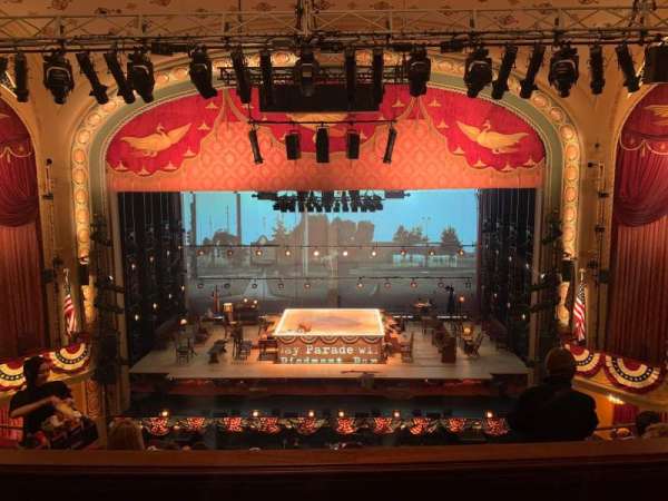 Bernard B. Jacobs Theatre, section: Mezzanine C, row: E, seat: 106