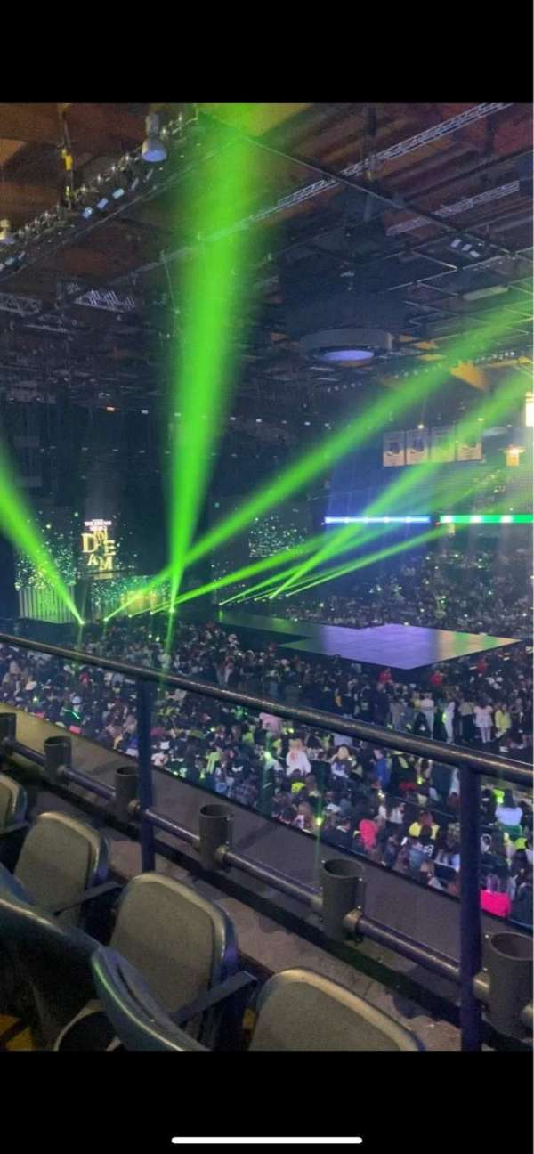 allstate arena, section: 201, row: b, seat: 8