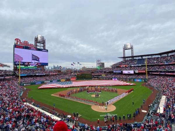 Citizens Bank Park, section: 223, row: 2, seat: 7