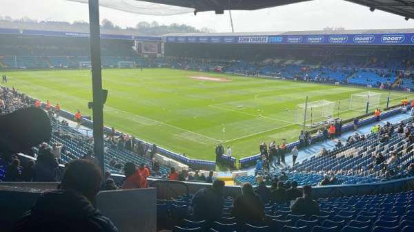 Elland Road, section: H25, row: P, seat: 30