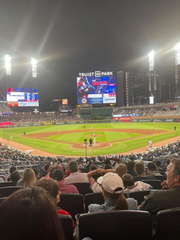 Truist Park, section: 125, row: 11, seat: 13