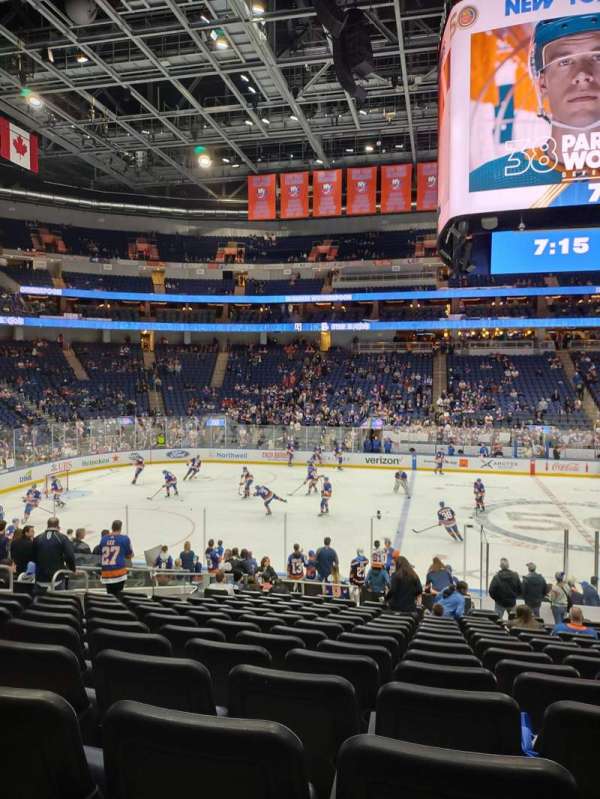 ubs arena, section: 115, row: 19, seat: 9