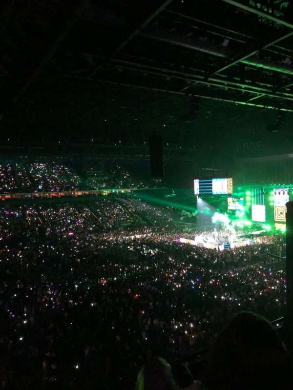 Paris La Défense Arena, section: 416, row: 44, seat: 20