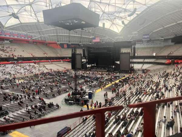 JMA Wireless Dome, section: 323, row: A, seat: 23