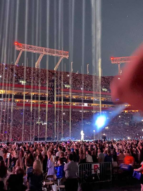 Raymond James Stadium, section: 132, row: A, seat: 17