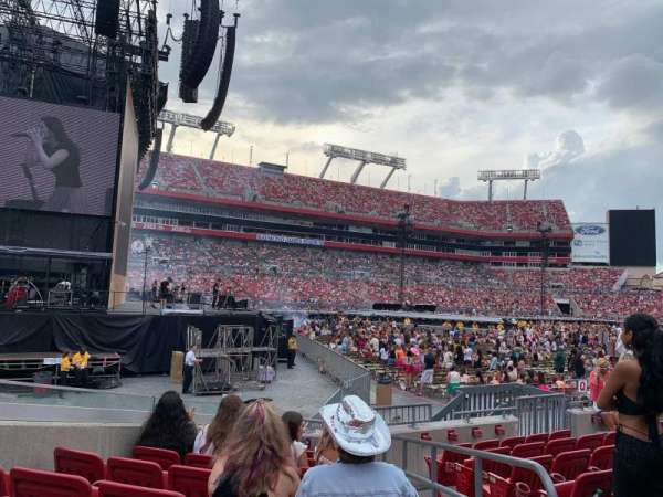Raymond James Stadium, section: 128, row: H, seat: 11