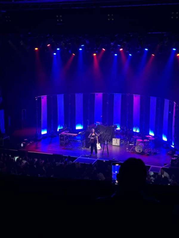 The Wiltern, section: Loge RC, row: CC, seat: 124