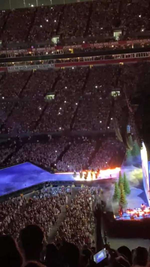 Raymond James Stadium, section: 315, row: Z, seat: 23