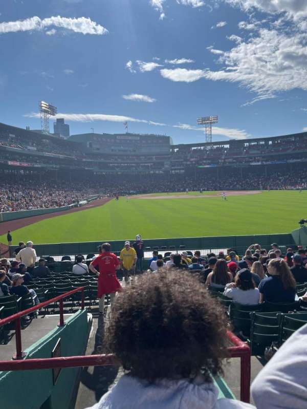 Fenway Park, section: Bleacher 42, row: 18, seat: 23