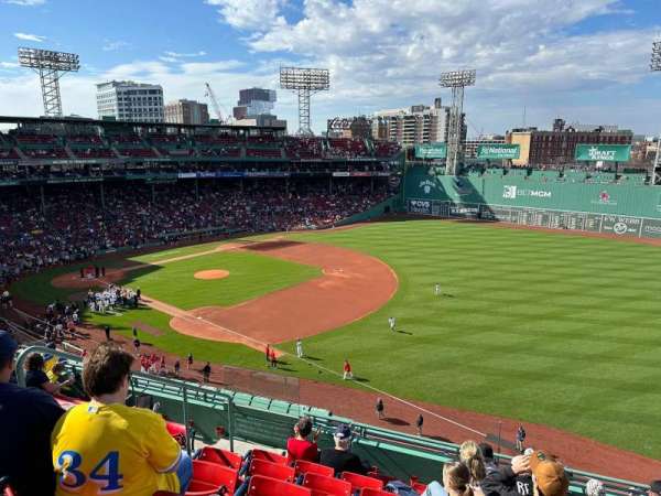 Fenway Park, section: Pavilion 15, row: G, seat: 21