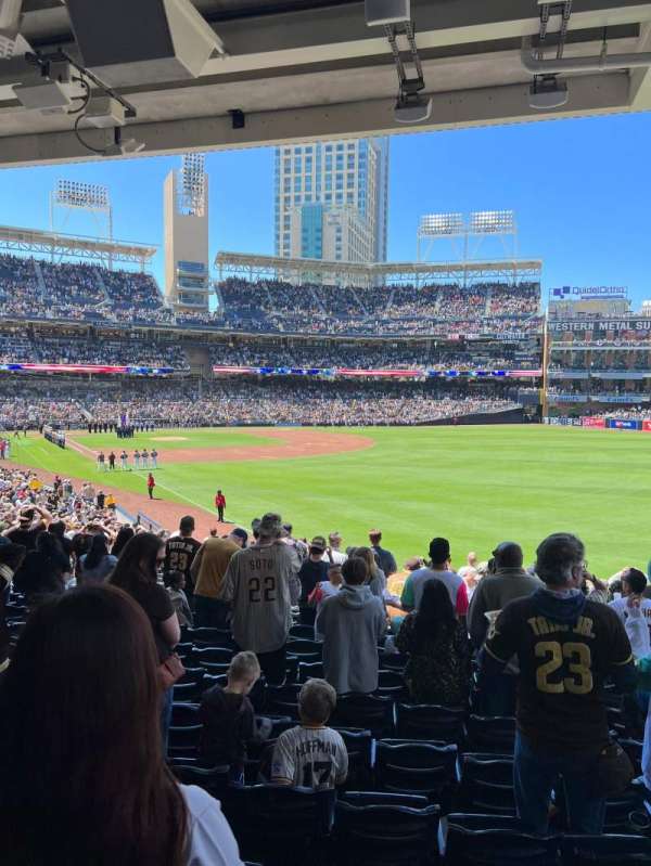 Petco Park, section: 123, row: 38, seat: 17