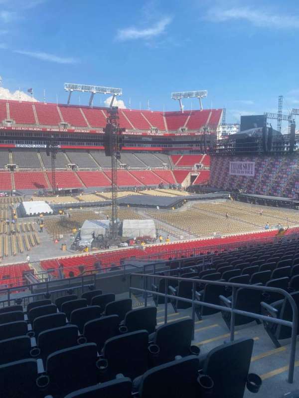 Raymond James Stadium, section: 209, row: P, seat: 20