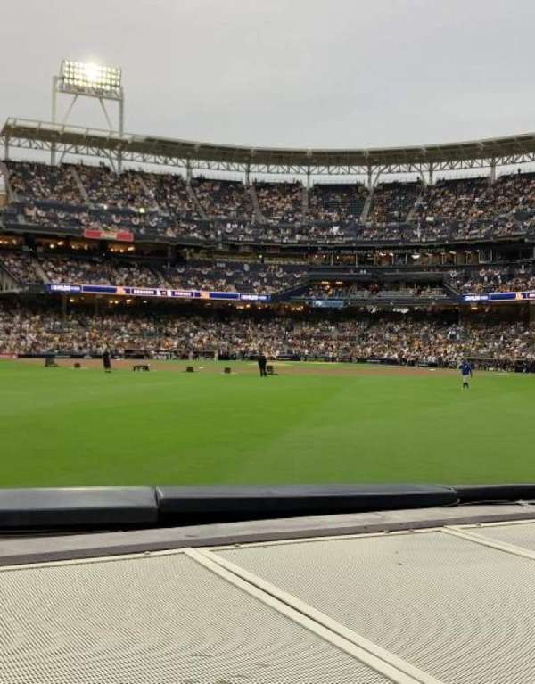 Petco Park, section: 134, row: 1, seat: 7-8