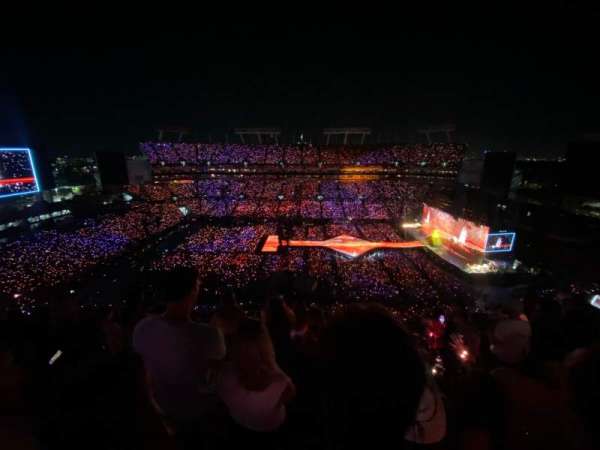 Raymond James Stadium, section: 311, row: G, seat: 8