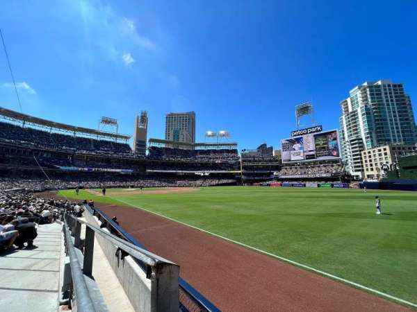 Petco Park, section: 123, row: 18, seat: 2