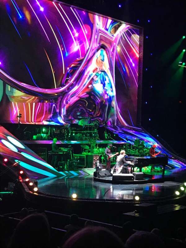 The O2, London, section: 101, row: H, seat: 39