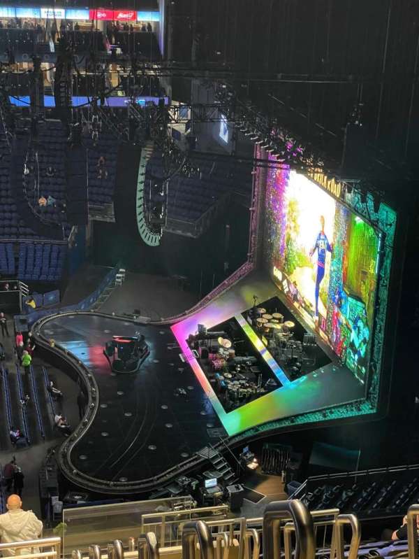 The O2, London, section: 421, row: R, seat: 953
