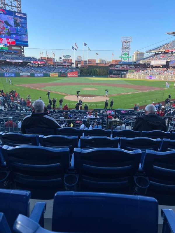 Citizens Bank Park, section: 123, row: 25, seat: 10