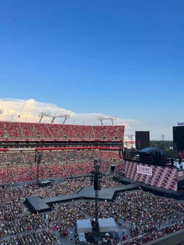 Raymond James Stadium, section: 308, row: 1