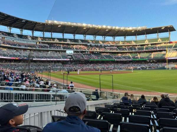 Truist Park, section: 11, row: 11, seat: 5