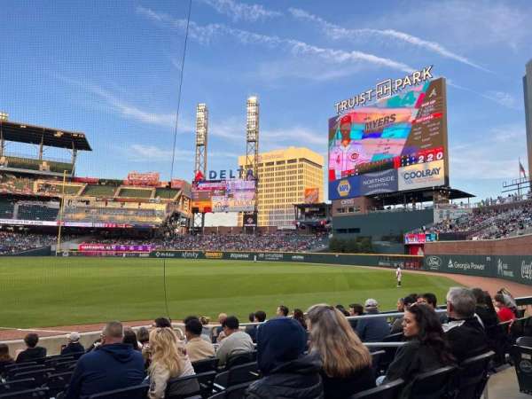 Truist Park, section: 11, row: 11, seat: 5