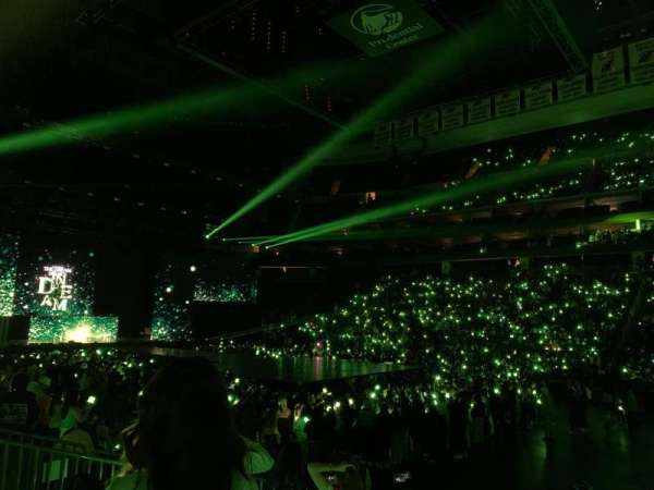 Prudential Center, section: 20, row: 8, seat: 8
