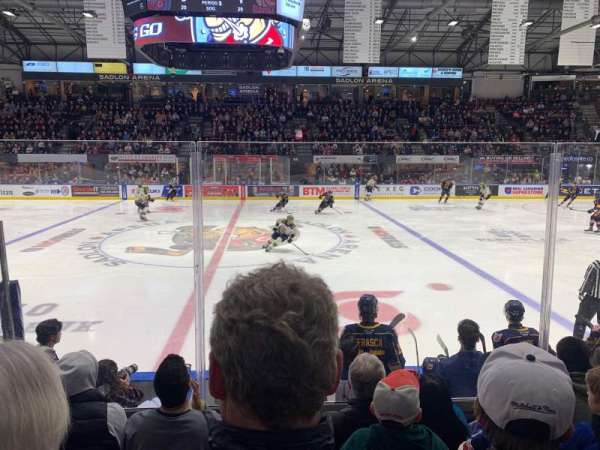 Sadlon Arena, section: 115, row: 6, seat: 12