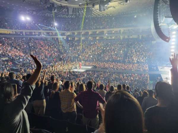 Oakland Arena, section: 127, row: 22, seat: 1
