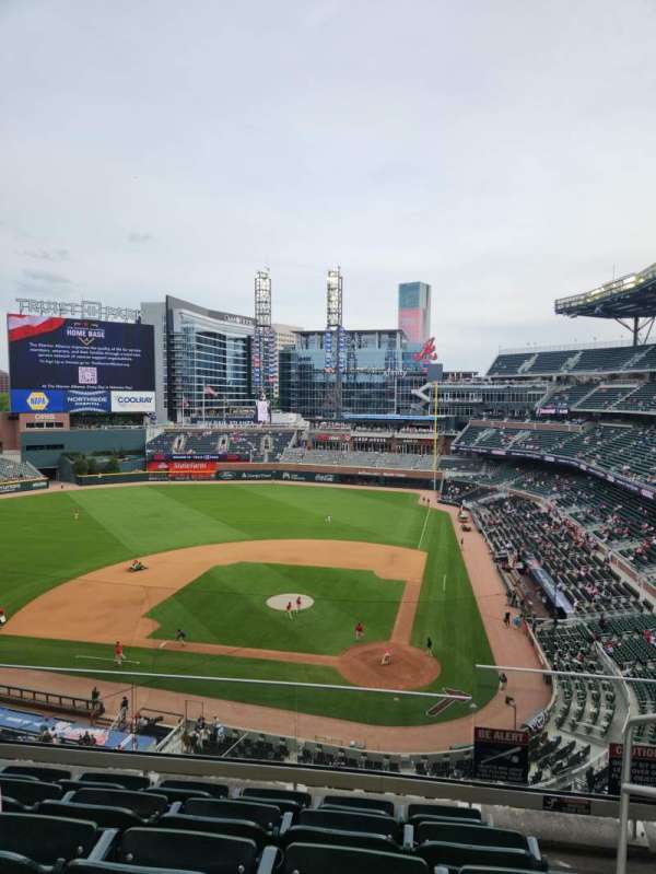 Truist Park, section: 329, row: 5, seat: 2
