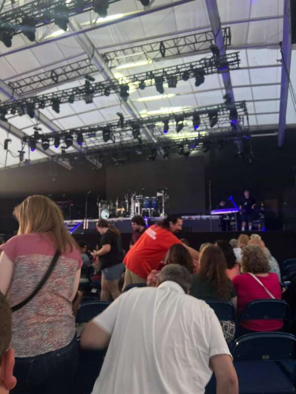 Pier Six Pavilion, section: 107, row: J, seat: 5