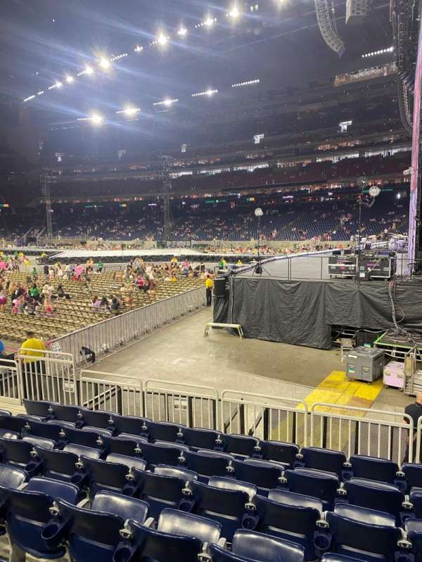 NRG Stadium, section: 122, row: G, seat: 12