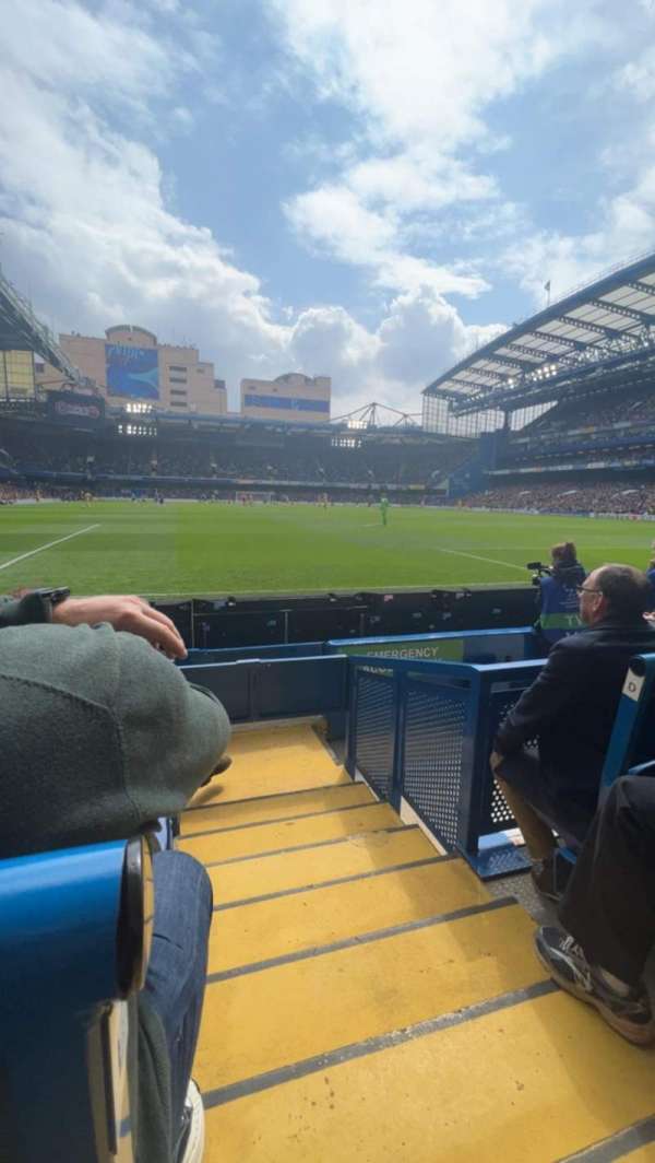 Stamford Bridge, section: matthew harding lower 14, row: F, seat: 117