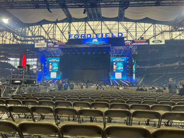 Ford Field, section: Floor D, row: 35, seat: 3