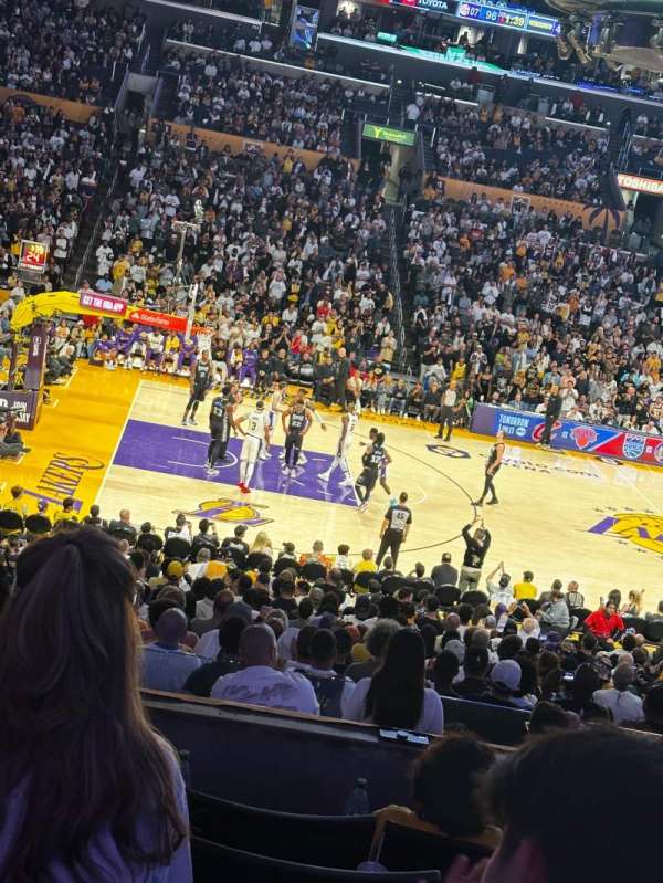 Crypto.com Arena, section: PR15, row: 6, seat: 8