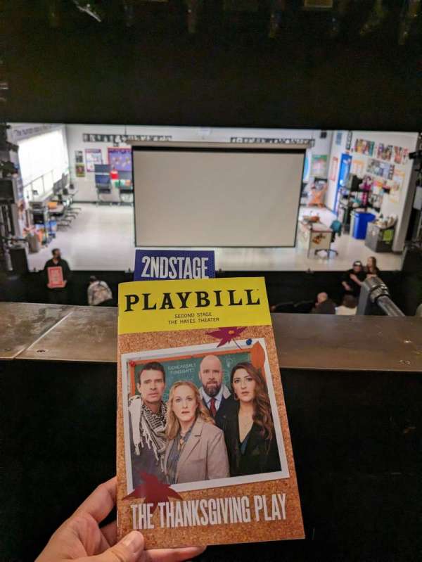 Hayes Theater, section: Mezzanine C, row: A, seat: 109