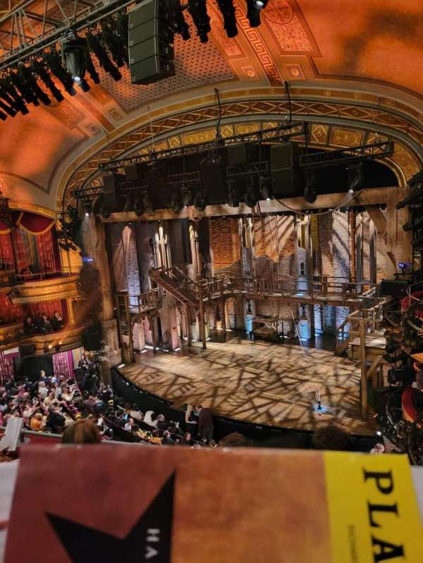 Richard Rodgers Theatre, section: Front Mezzanine R, row: D, seat: 24