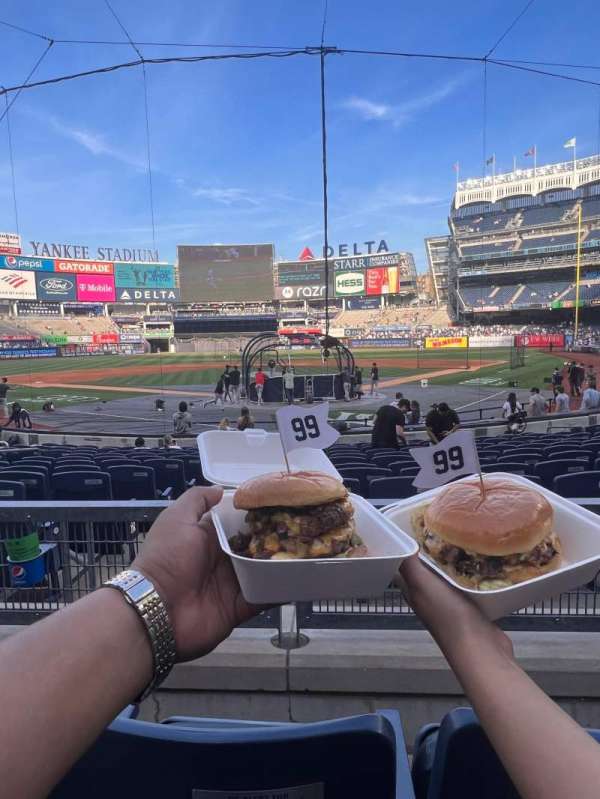 Yankee Stadium, section: 120B, row: 2, seat: 7,8