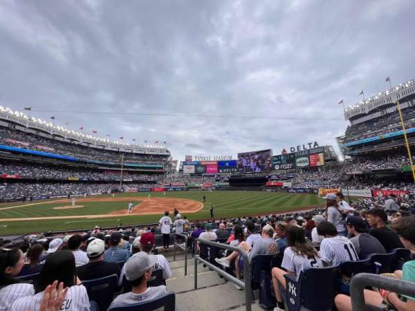 Yankee Stadium, section: 115, row: 8, seat: 1,2