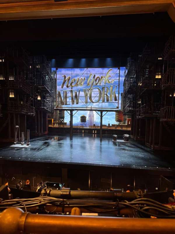 St. James Theatre, section: Orchestra C, row: A, seat: 103