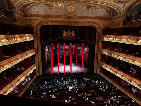 Royal Opera House, section: Amphitheatre, row: A, seat: 51