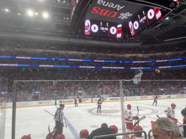 UBS Arena, section: Spotlight club, row: E, seat: 34