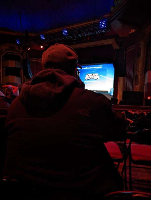 Royal Oak Music Theatre, section: Center, row: Right, seat: 38