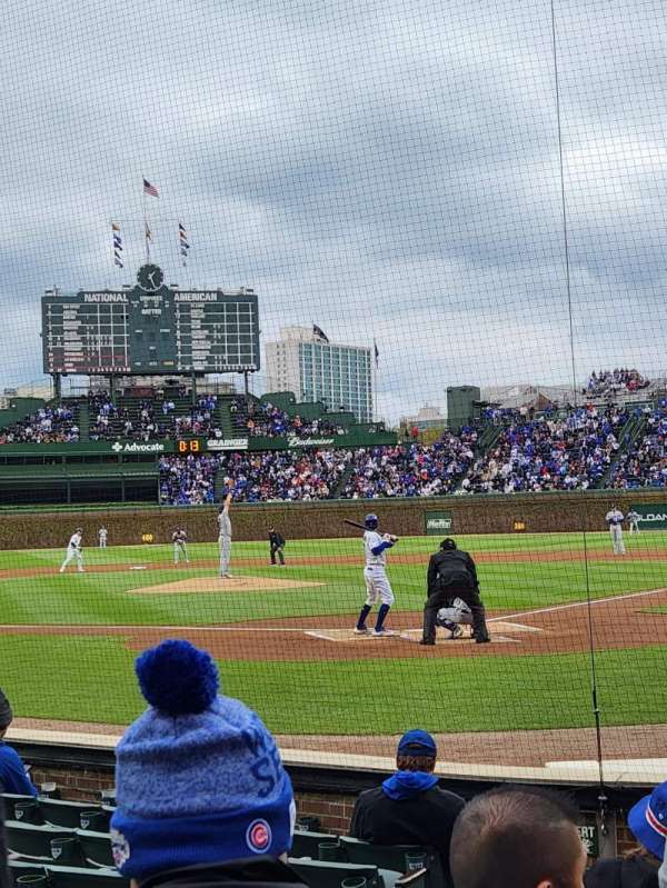 Wrigley Field, section: 18, row: 9, seat: 2