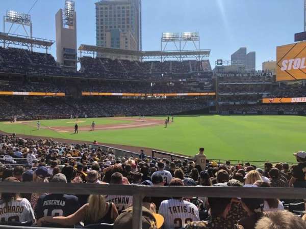 Petco Park, section: 121, row: 33, seat: 3