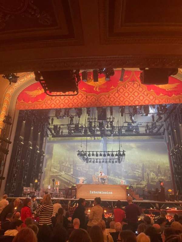 Bernard B. Jacobs Theatre, section: Orchestra C, row: L, seat: 106