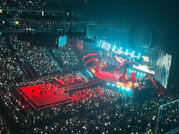 Prudential Center, section: 110, row: 2, seat: 4